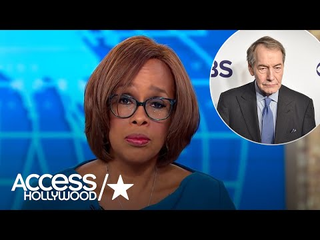 Gayle King’s remarks about Charlie Rose were replayed on programs up and down the dial.